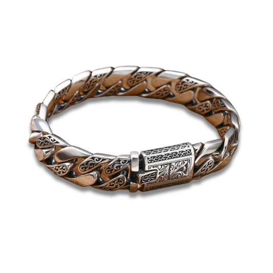 Ornate Cuban Bracelet