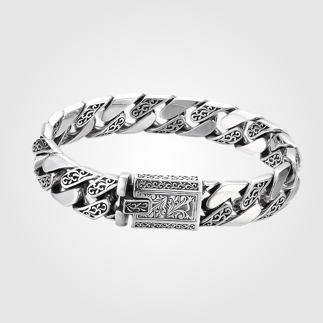 Ornate Cuban Bracelet