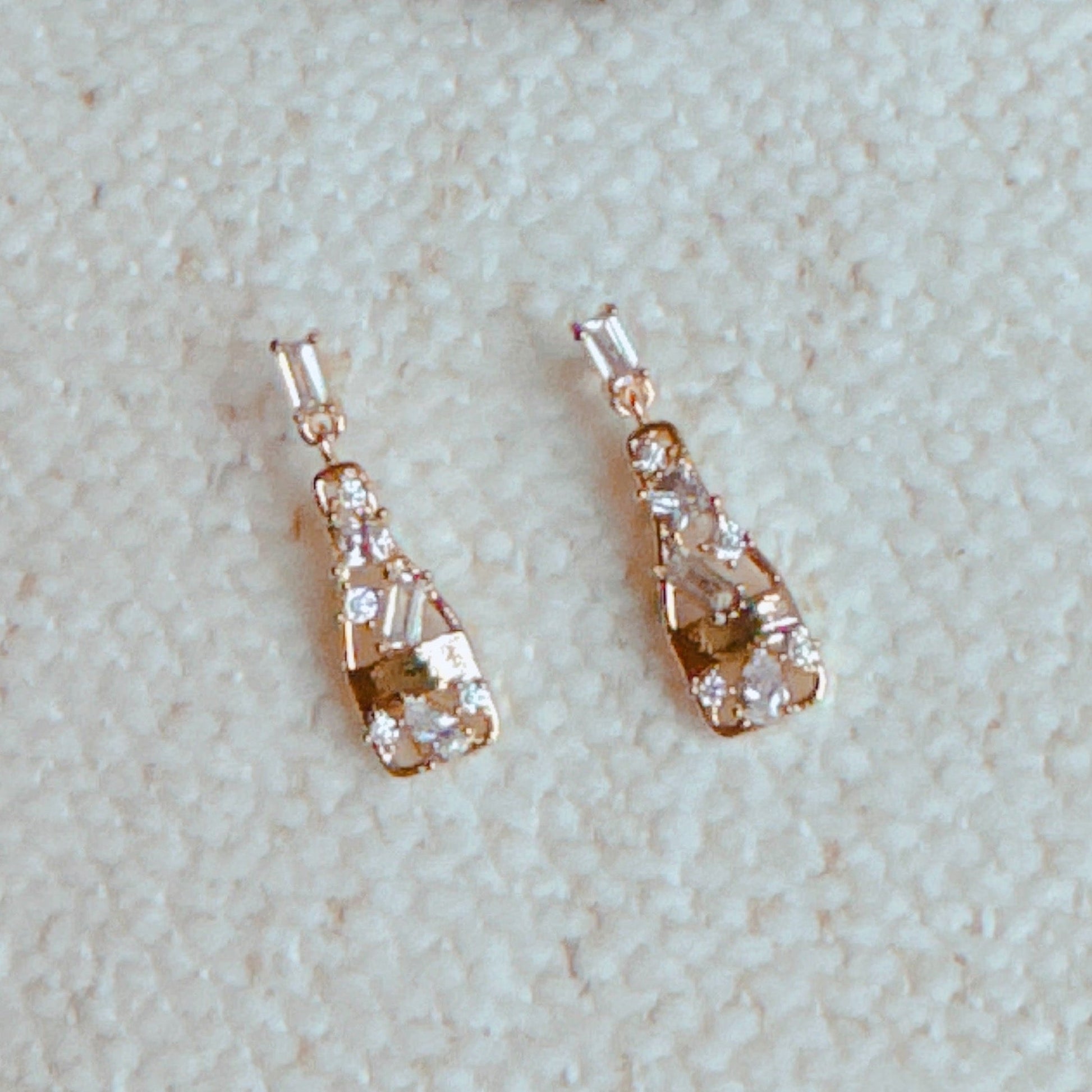 Pop the Bottle Paved Earrings