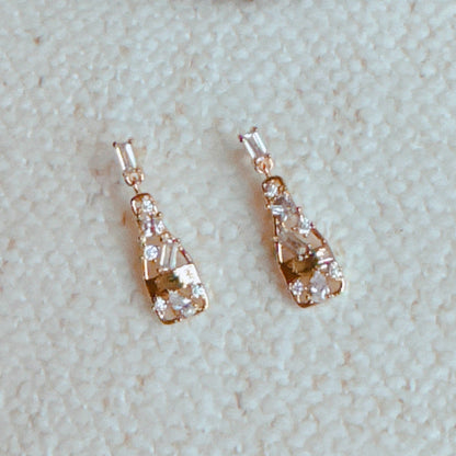 Pop the Bottle Paved Earrings