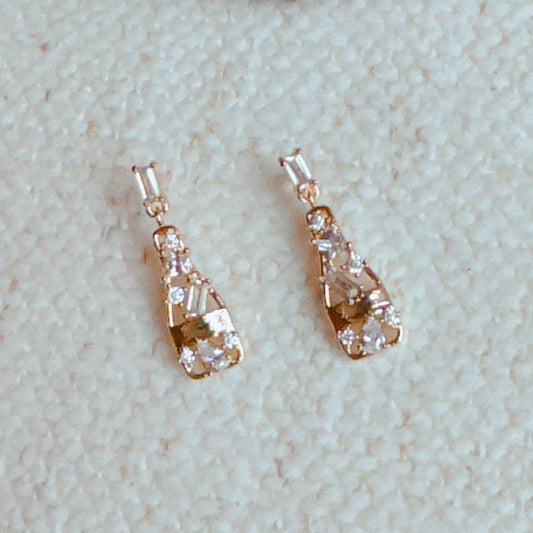 Pop the Bottle Paved Earrings