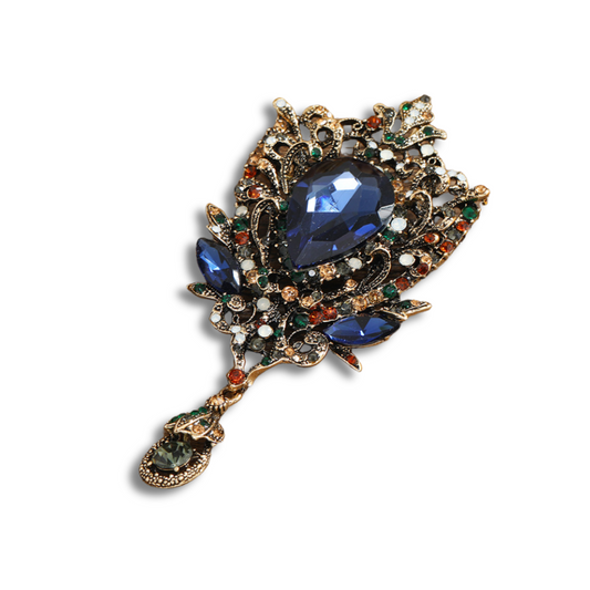 Royal Sapphire Brooch