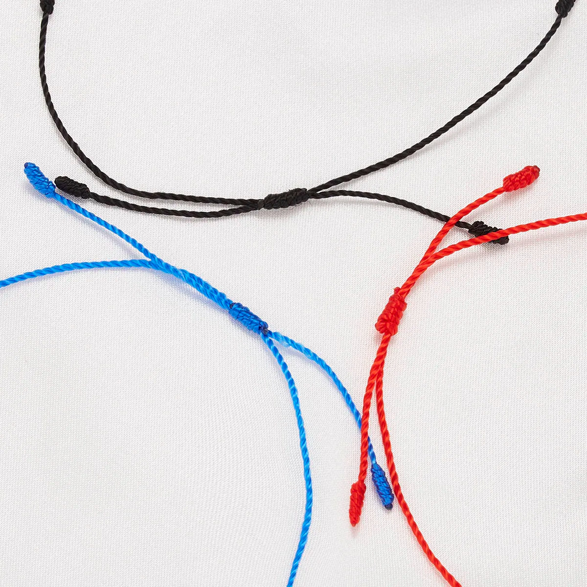 6Pcs/Set 7 Knots Lucky Friendship Bracelets for Woman Men Turkish Evil Eye Red Black Braided Bracelet Charm Adjustable Jewelry
