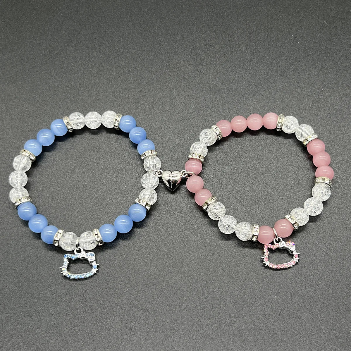 Halloween Bat Hello Cat Spider Friendship Bracelets Matching Bracelets Couple Best Friends Bff Spider Bracelet Jewelry for Women