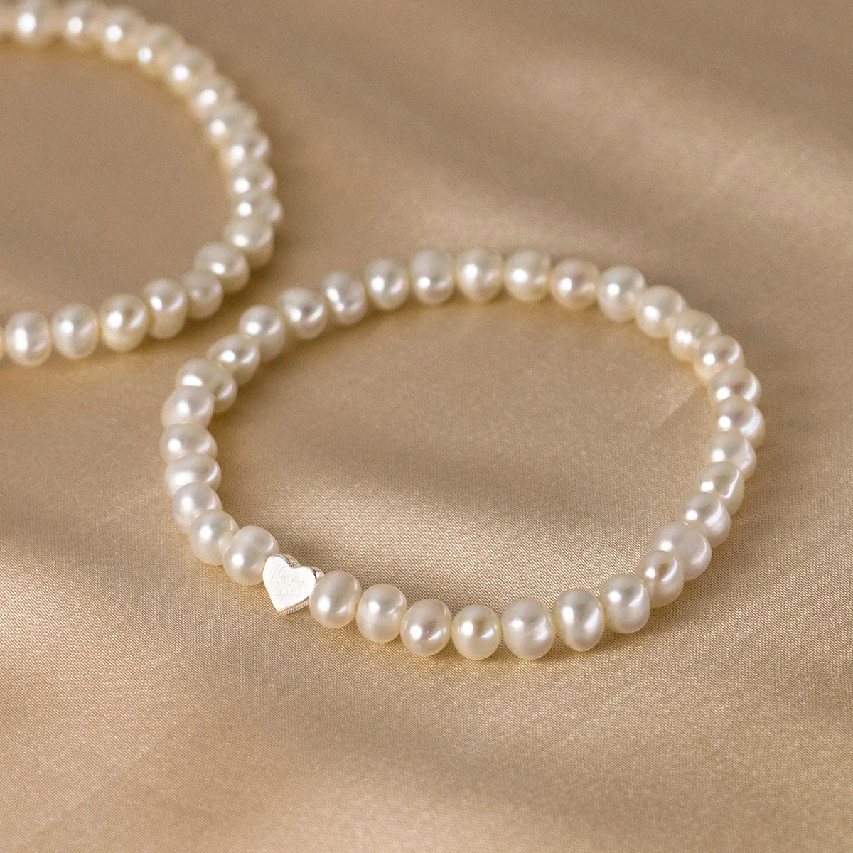 925 Sterling Silver Elegant Irregular Pearl Adjustable Bracelet Classic Heart Exquisite Bracelets for Women Jewelry Gifts