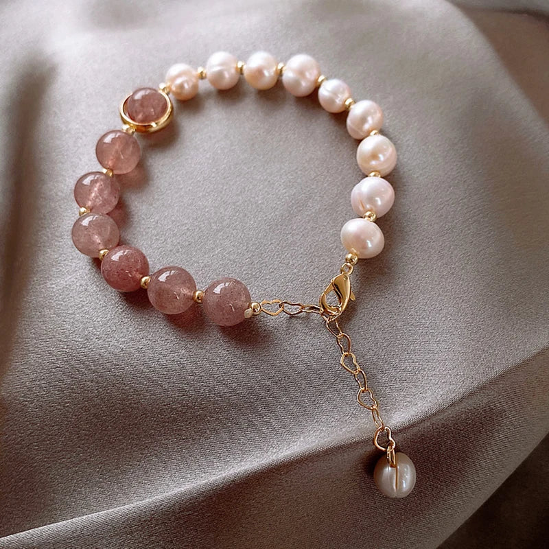 Women'S Hand Bracelets Pearl Bracelet Adjustable Korean Version Simple Elegant Personality Jewelry Trend Gifts