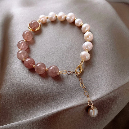 Women'S Hand Bracelets Pearl Bracelet Adjustable Korean Version Simple Elegant Personality Jewelry Trend Gifts