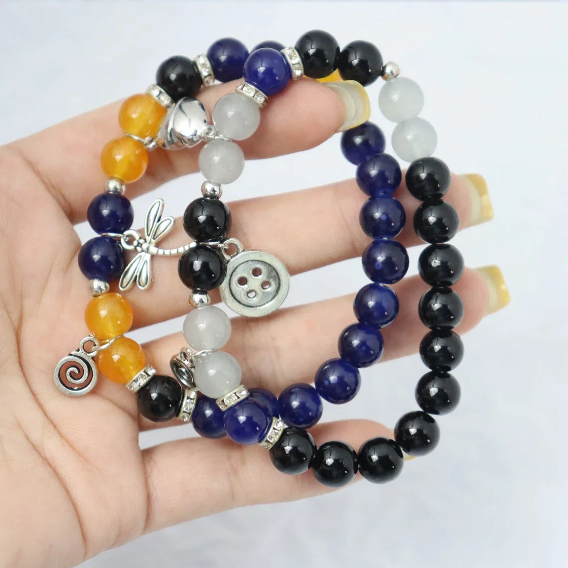 Handmade Coraline and Wybie Matching Bracelets