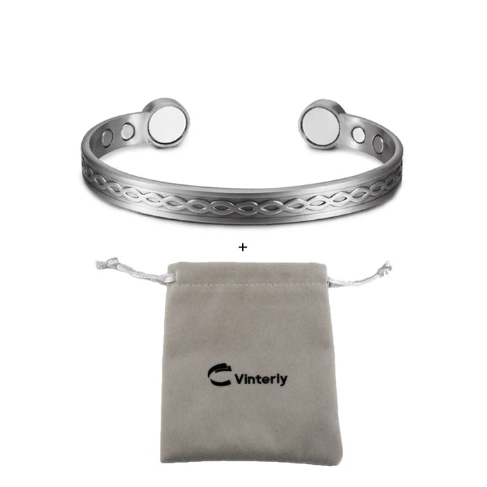 Infinite Love Pure Copper Bracelets Magnetic Cuff Adjustable Magnet Health Energy Bangles Arthritis Pain Relief Jewelry