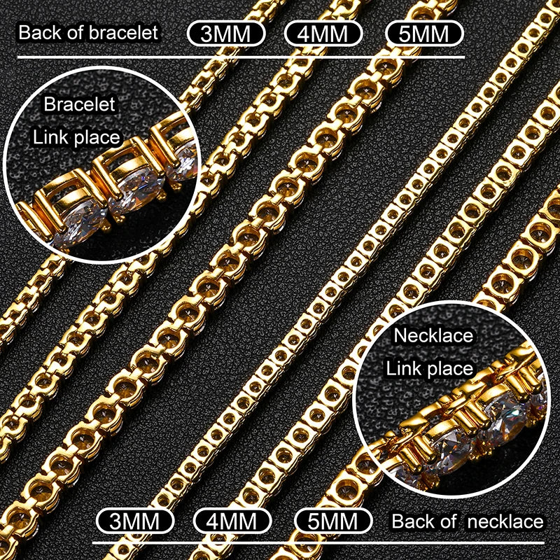 D VVS1 Moissanite Tennis Bracelet Original S925 Sterling Silver Plated 18K White Gold with GRA Bracelets for Women Man