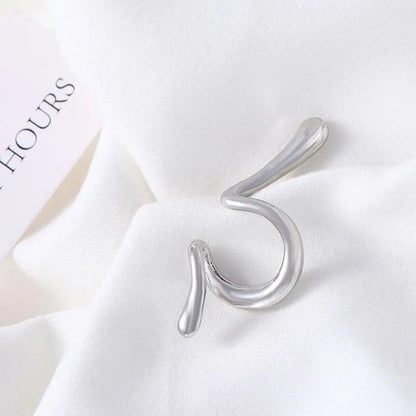 Chic Irregular Design Geometric Distortion Snake Ear Cuff Earrings Women without Piercing Earless Earcuff Ear Clip Jewelry Gift