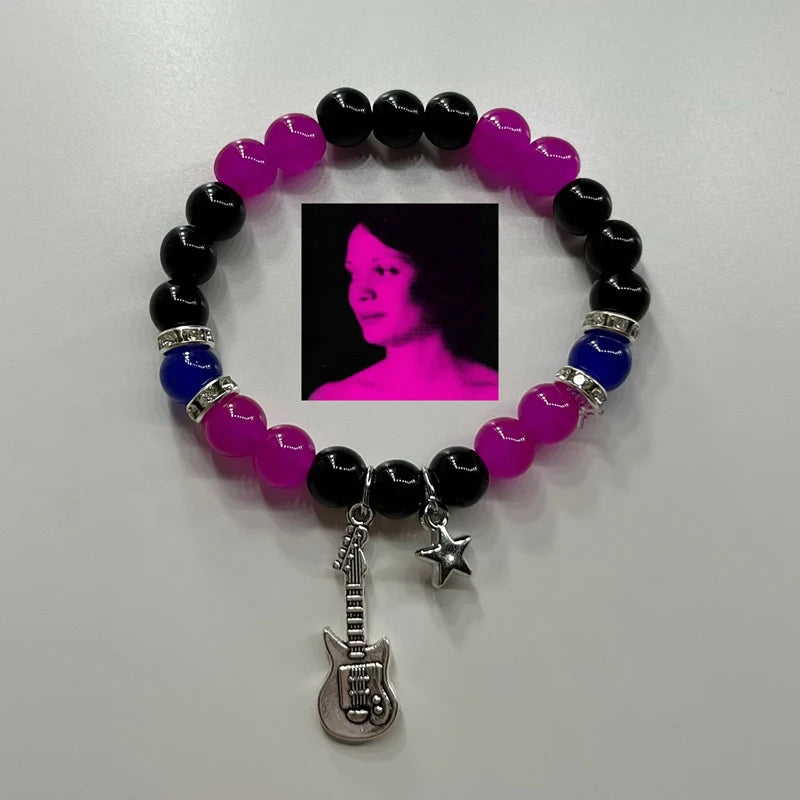 Fashion Couple Beads Bracelet Tv Girl Matching Bracelets Who Really Cares Album Inspired Bracelets Friends Jewelry Gift 2024 New