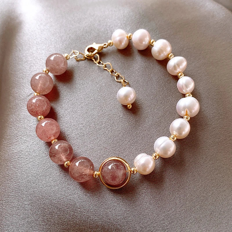 Women'S Hand Bracelets Pearl Bracelet Adjustable Korean Version Simple Elegant Personality Jewelry Trend Gifts