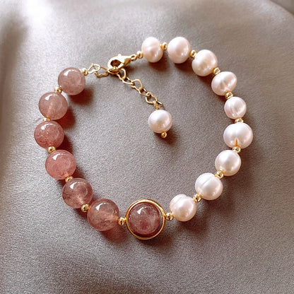 Women'S Hand Bracelets Pearl Bracelet Adjustable Korean Version Simple Elegant Personality Jewelry Trend Gifts