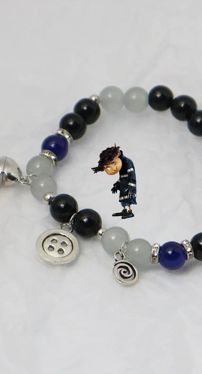 Handmade Coraline and Wybie Matching Bracelets