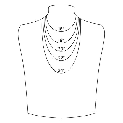 18K Gold PVD Stainless Steel Herringbone Chain Necklace / CHN9771