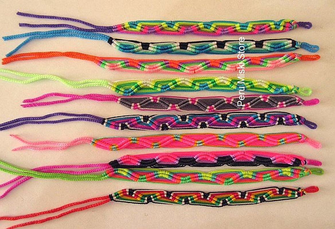 Friendship Bracelets Classic, 30 to 1000 Pcs