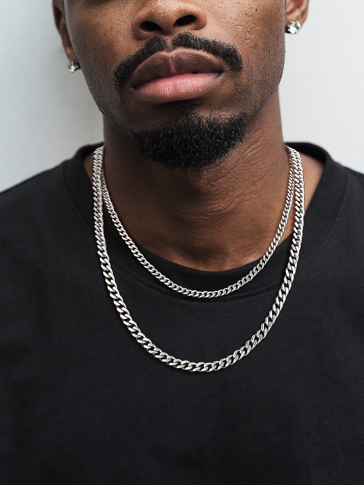 Chain Necklace for Men Stainless Steel Cuban Link Chains for Him Dad Son Birthday Father'S Day with Gift Box, 9Mm/28Inch