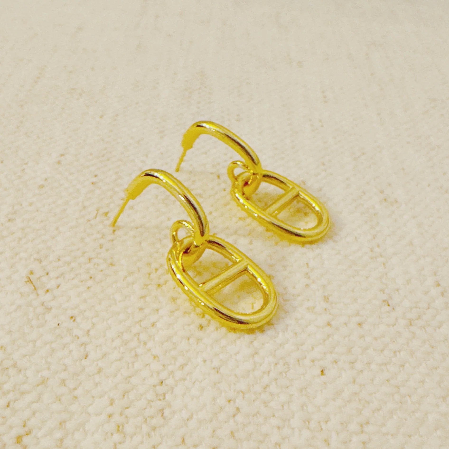 Bit of Gold Dangle Earrings