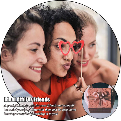 Friendship Bracelets for Women Friend Bracelet for 2 Funny Friends Quote We Go Together like Drunk and Disorderly Cuff Bangle for Birthday Christmas