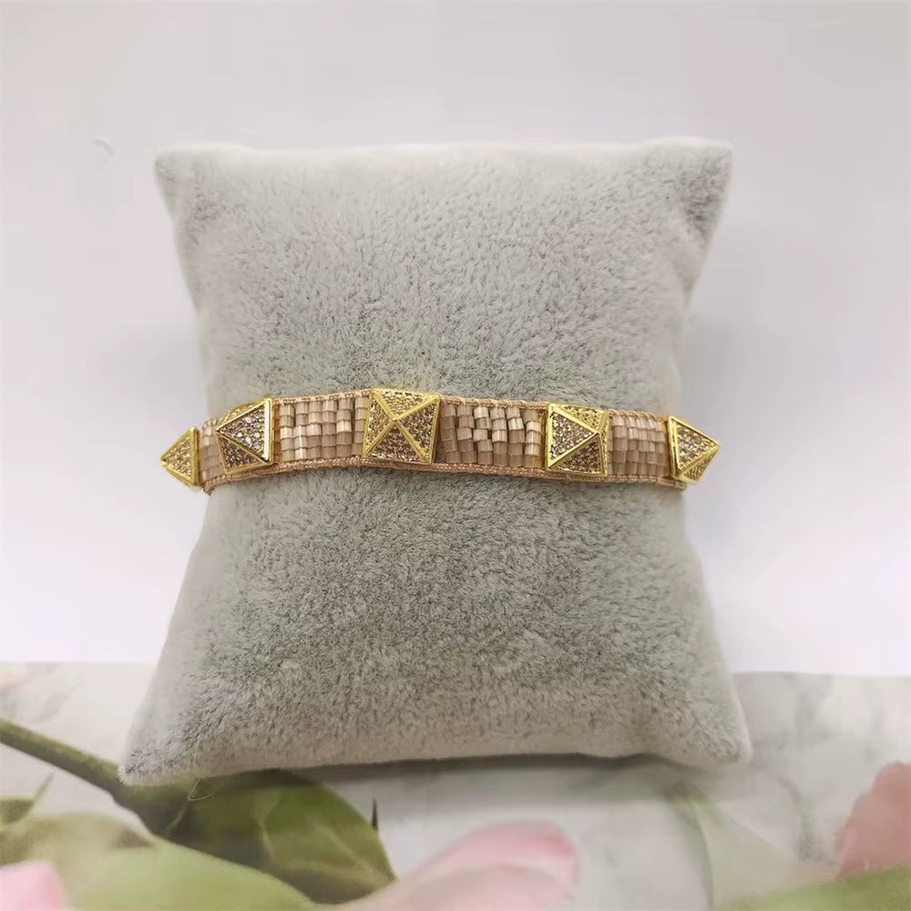 Bracelets Miyuki Beading Loom Jewelry Bohemian Colorful Beaded Jewellery Friendship Pulsera Femme Braided Women Bracelet