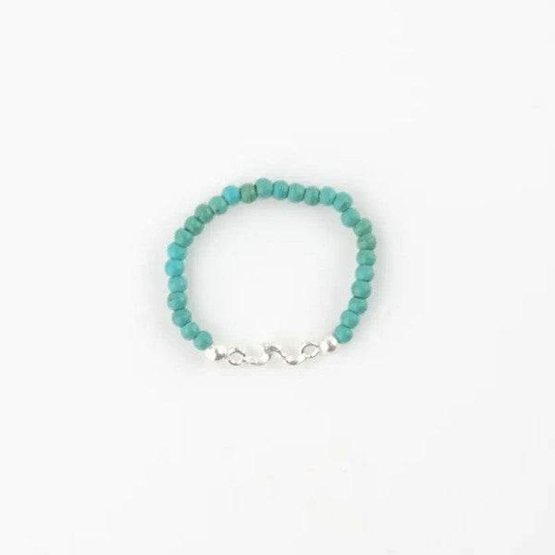 Kuta Wave Stone Stretch Ring