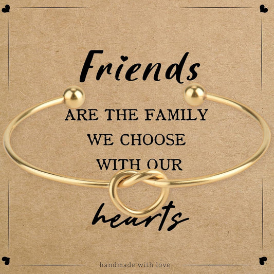 Best Friend Gifts for Women - Forever Love Knot Friendship Bracelets, Friendship