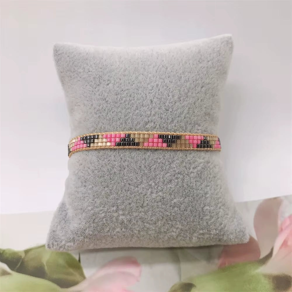Bracelets Miyuki Beading Loom Jewelry Bohemian Colorful Beaded Jewellery Friendship Pulsera Femme Braided Women Bracelet