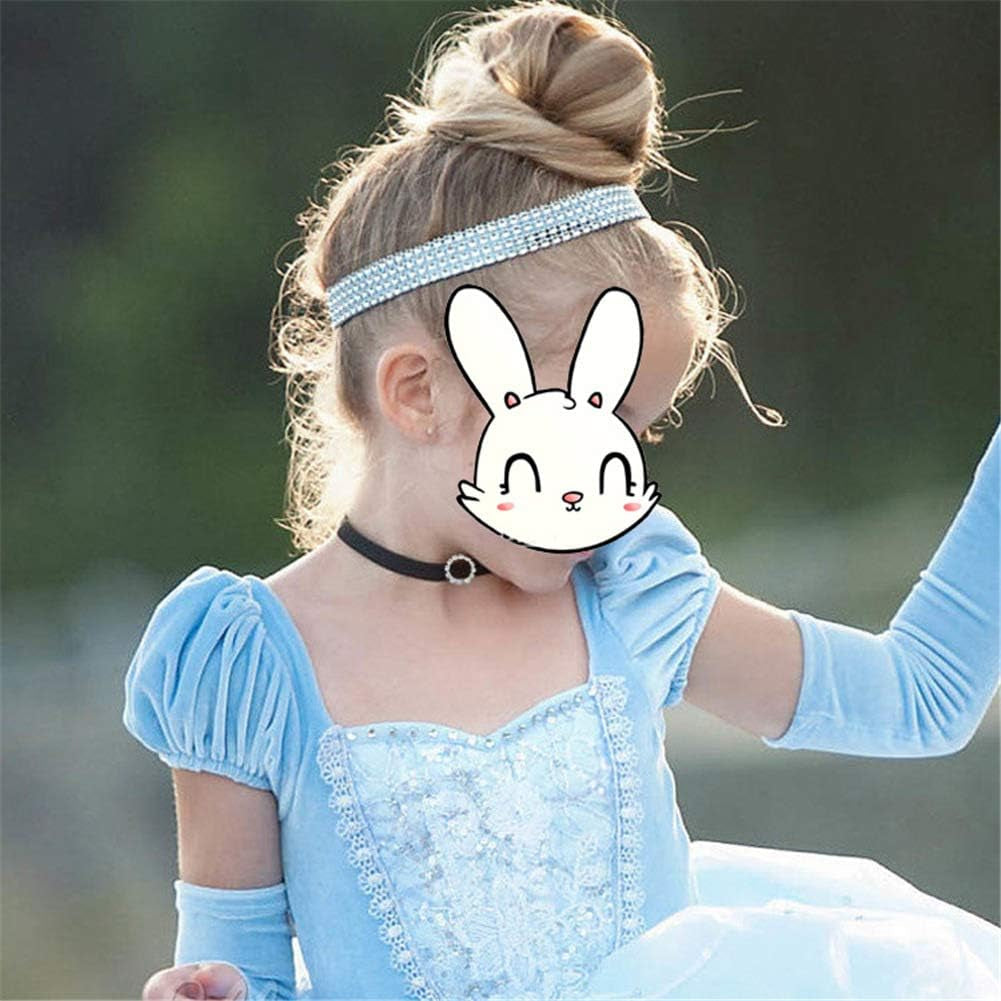 Girls Costume Headband & Choker Set Princess Dress up Accessories