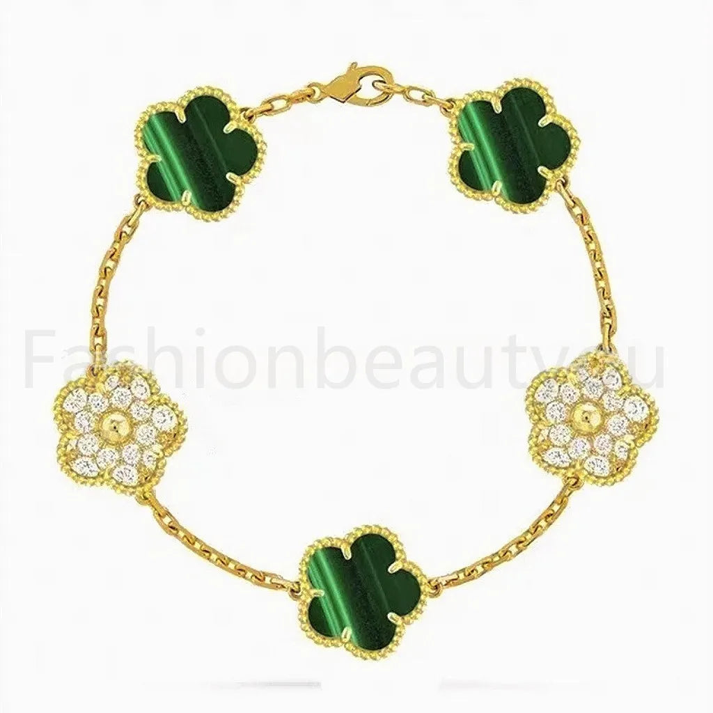 High Quality Designer Bracelet Women Luxury Four Leaf Clover Bracelet Designer Jewlery for Women Gold Bracelet Womens Bracelets Men Luxury Jewelry