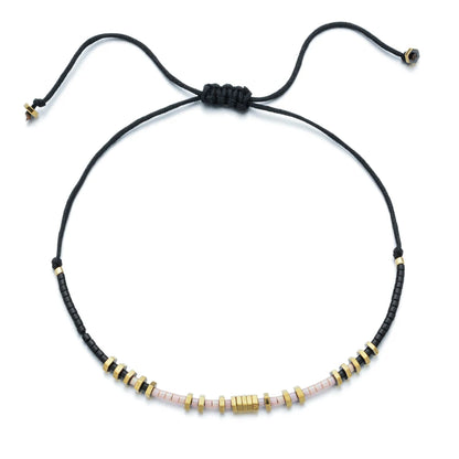 Trendy Miyuki Seed Beaded Bracelets Metal Friendship Bracelets Adjustable Wrap Bracelet Charms Boho Bracelet Bangles