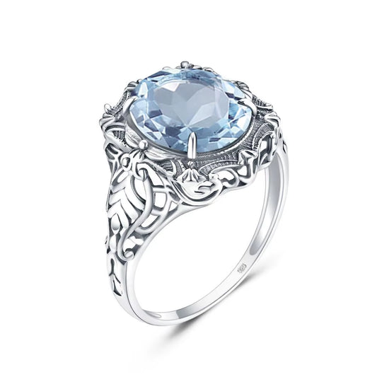 Silver 925 Ring for Women Real 925 Sterling Silver Kpop Ring Undefined Handmade Designer Unique Luxury Jewelry Delicate