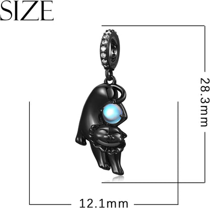 Butterfly Dolphin Charms for Women Bracelet 925 Sterling Silver Animal Charms for Sister Mother Birthday Halloween Christmas Gifts