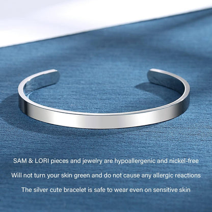 Personal Bracelets for Teens/Women-Inspirational Jewelry Gifts (Various Designs) for Daughter/Sister/Mom/Friends-Adjustable Bracelet in a Pretty Gift Box