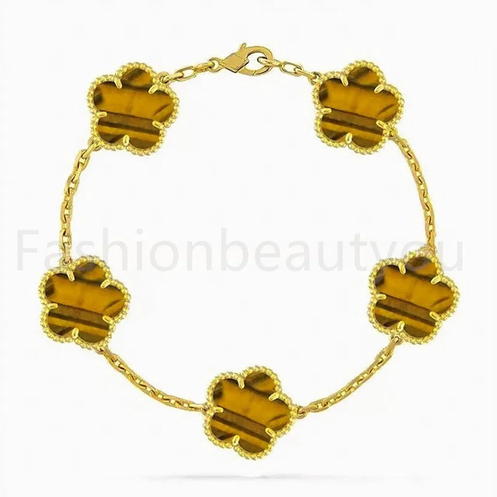 High Quality Designer Bracelet Women Luxury Four Leaf Clover Bracelet Designer Jewlery for Women Gold Bracelet Womens Bracelets Men Luxury Jewelry