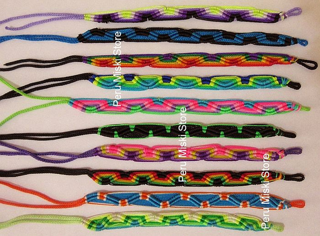 Friendship Bracelets Classic, 30 to 1000 Pcs