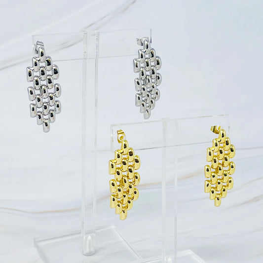 Charm of City Girl Chain Earrings