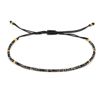 Handmade New Friendship Bracelets Thin Rope Miyuki Beaded Bracelets for Women Men Fashion Charm Jewelry