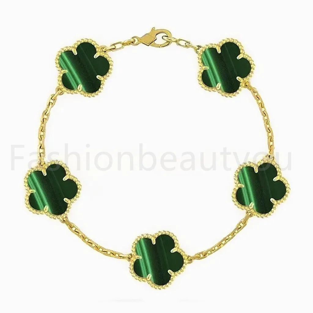 High Quality Designer Bracelet Women Luxury Four Leaf Clover Bracelet Designer Jewlery for Women Gold Bracelet Womens Bracelets Men Luxury Jewelry
