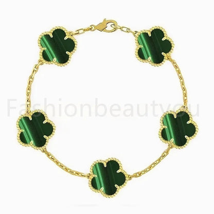 High Quality Designer Bracelet Women Luxury Four Leaf Clover Bracelet Designer Jewlery for Women Gold Bracelet Womens Bracelets Men Luxury Jewelry