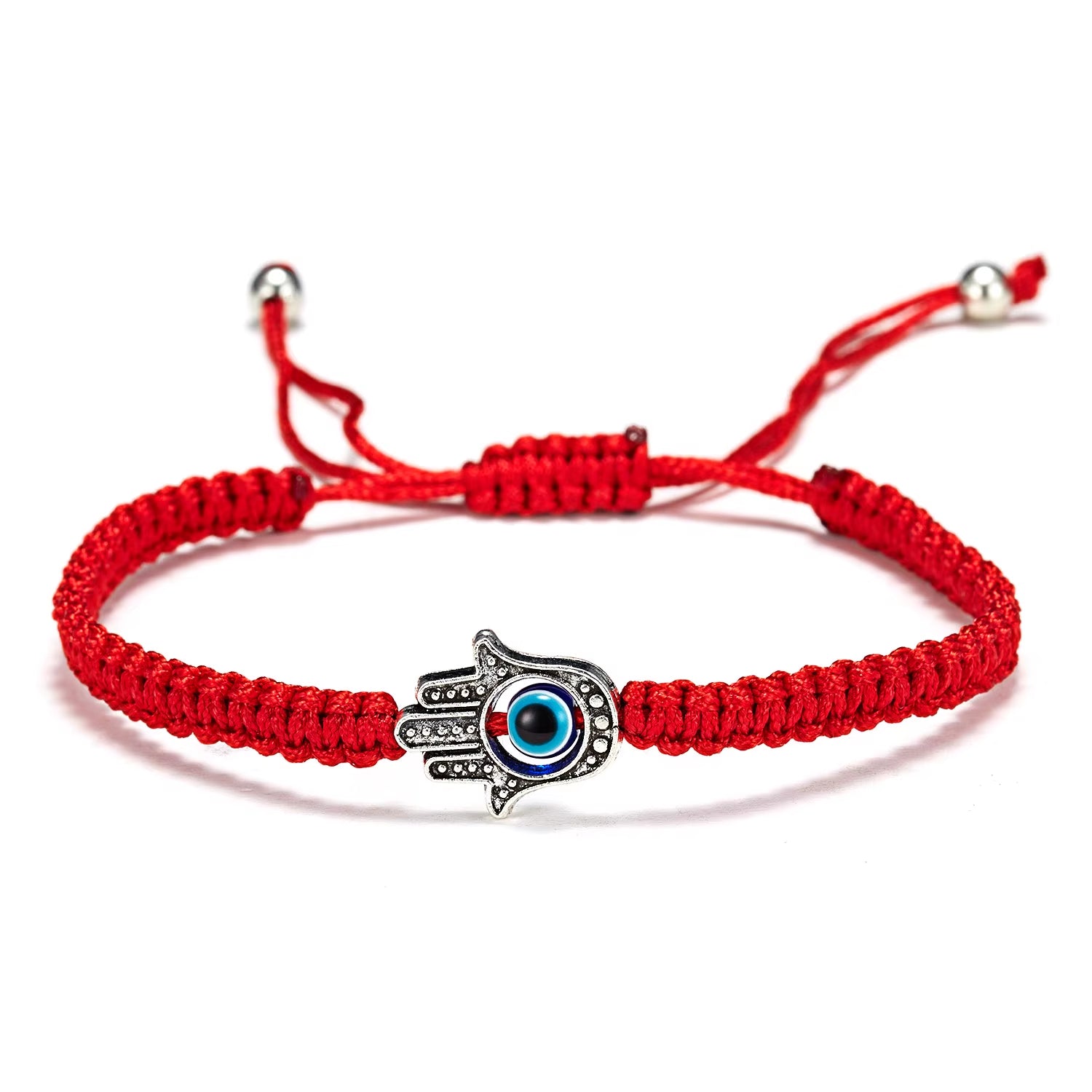 Turkish Lucky Evil Eye Bracelets Blue Evil Eye Bead Bracelet Men Women Handmade Lucky Jewelry Charm Bracelet Female Dropshipping
