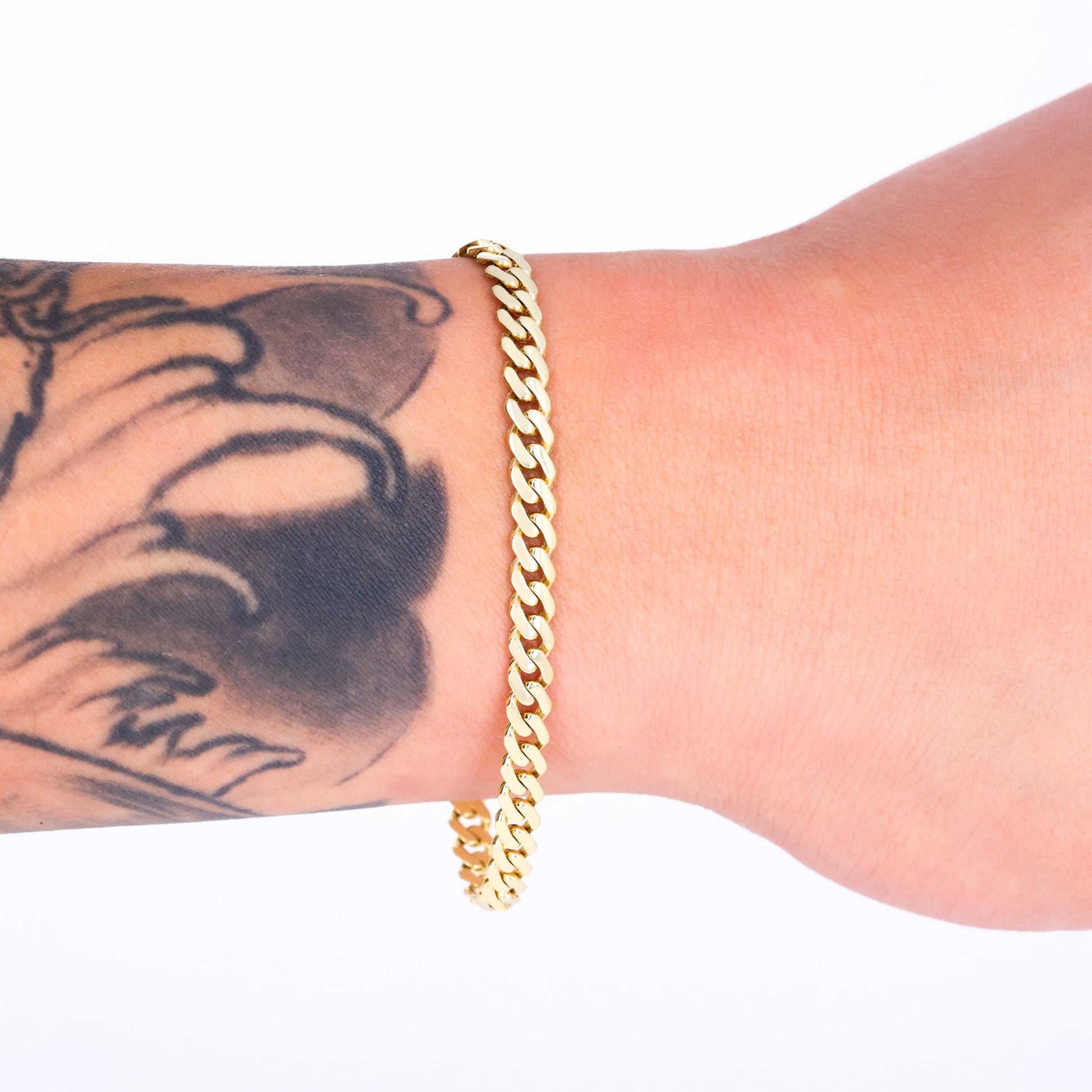 14K Real Yellow Gold Royal Monaco Miami Cuban Link Bracelet 7"-9" (5Mm-17Mm) Italian Jewelry for Men & Women