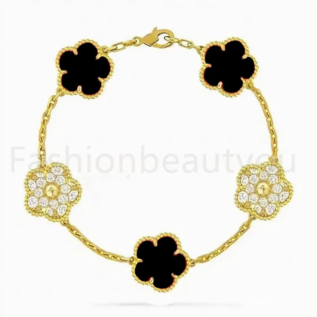 High Quality Designer Bracelet Women Luxury Four Leaf Clover Bracelet Designer Jewlery for Women Gold Bracelet Womens Bracelets Men Luxury Jewelry