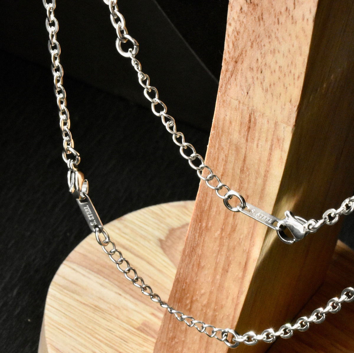 Stainless Steel Key & Lock Matching Couple Necklaces– Set of 2