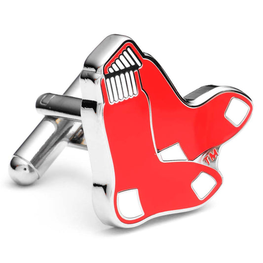 Men's Red Boston Red Sox Cufflinks