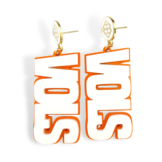 Brianna Cannon Tennessee Volunteers Large Word Earrings